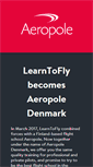 Mobile Screenshot of learntofly.dk